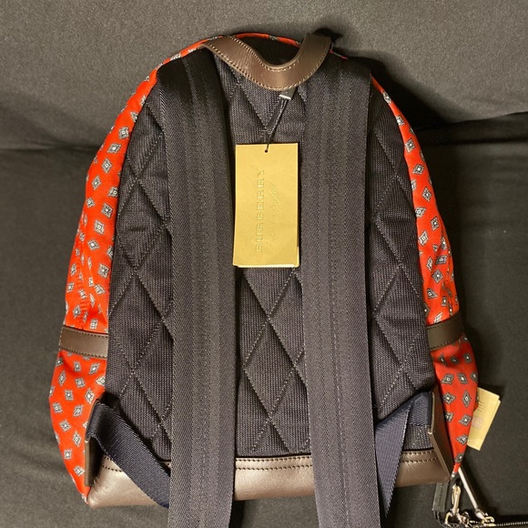 Burberry Backpack Monogram Abbeydale Tie Print - Picture 7 of 11